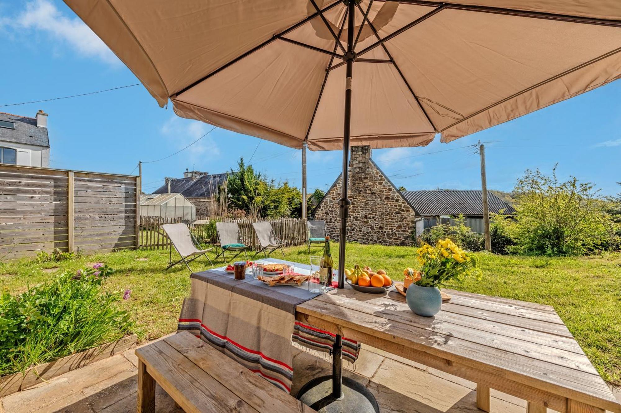 Toudig - Maison Avec Terrasse Et Jardin Plougastel-Daoulas Exterior photo